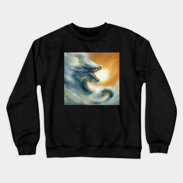 Spirit of the Eclipse Crewneck Sweatshirt by Merlyn Morris